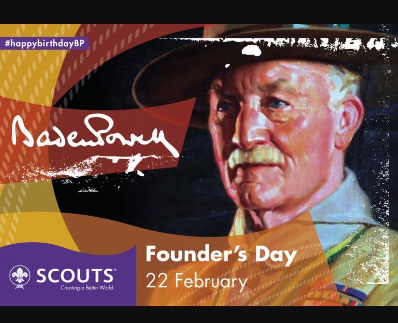 Dia de Baden-Powell, nosso fundador - Núcleo Cego do Maio - Corpo